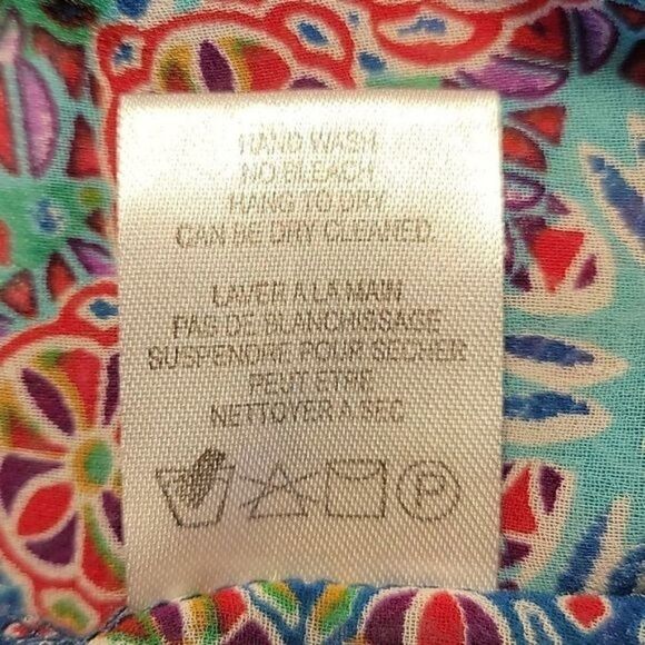 Linea Domani Long Sleeve V-neck Tunic Sz L - Picture 12 of 13